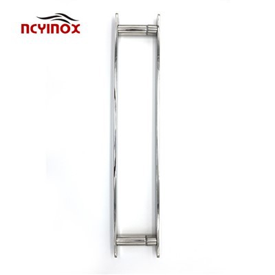Maniglia per porta doccia in acciaio inossidabile stile moderno per maniglia per porta in vetro