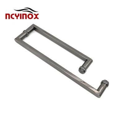 Maniglie per porte in vetro per bagno in acciaio inossidabile Maniglie per porte scorrevoli Bar