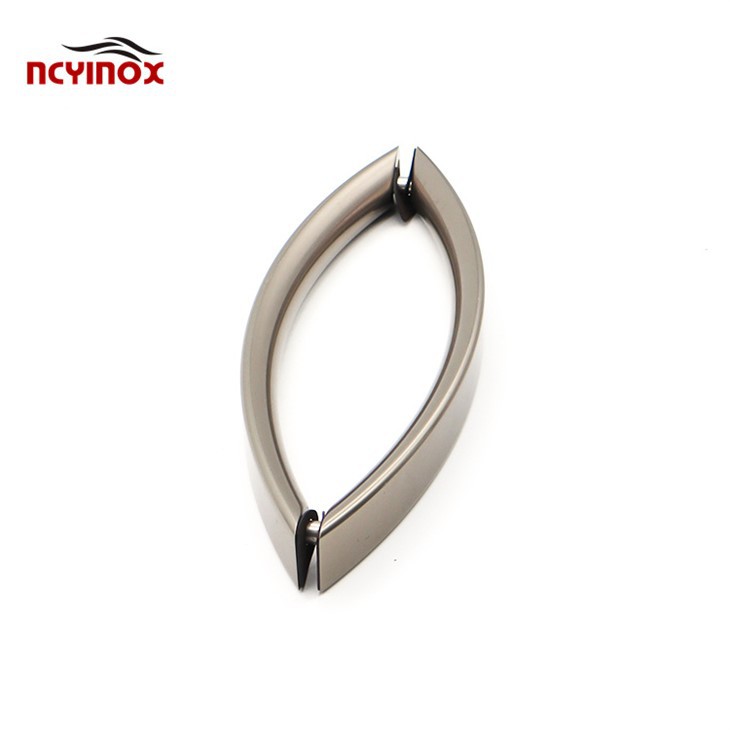 Stainless Steel Back To Back Glass Door Pull Door Handles For Door
