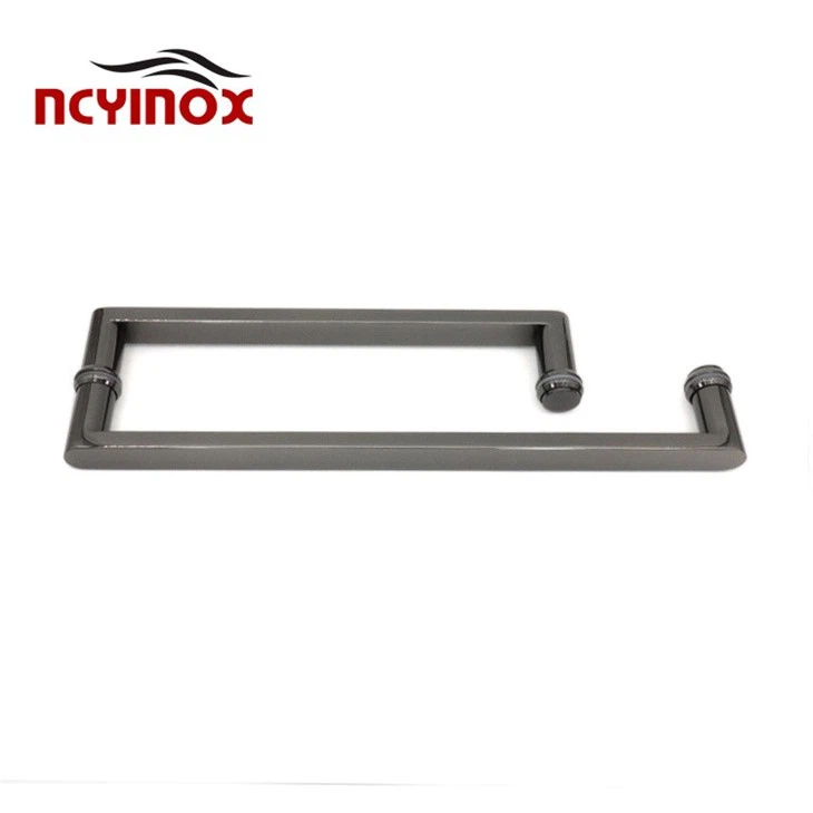 Stainless Steel Bathroom Glass Door Handles Sliding Door Handles Bar